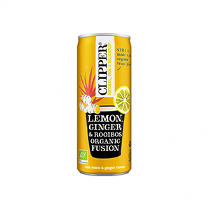 Canette citron gingembre - CLIPPER - 25cl x12