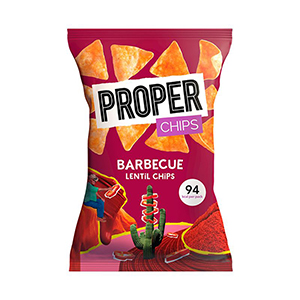 Chips lentille BBQ PROPER 20gx24