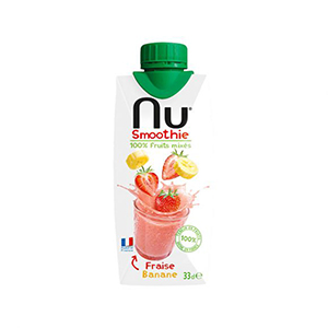 Smoothie fraise banane - NU - tétra 33clx12