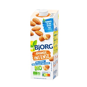 Lait amande intense Bjorg 1L x6